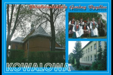 Pocztówka z miejscowością Kowalowa