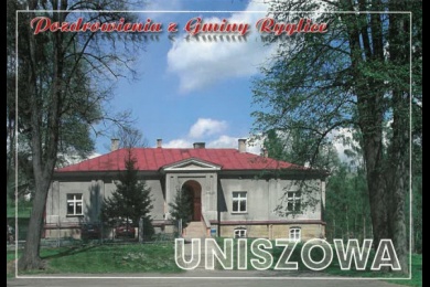 Pocztówka z miejscowością Uniszowa